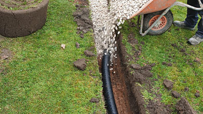 Drainage zelf aanleggen