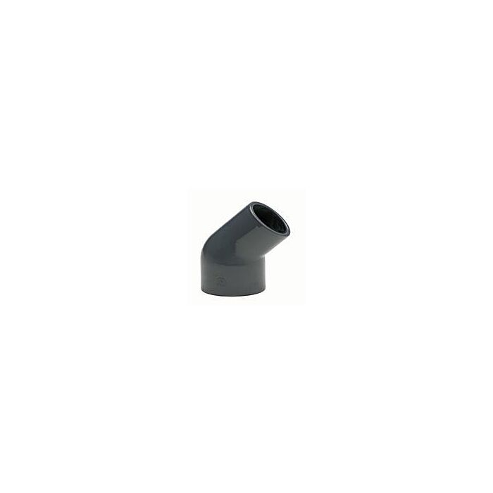pvc verloopknie 45 gr pvc verloopknie 45 gr