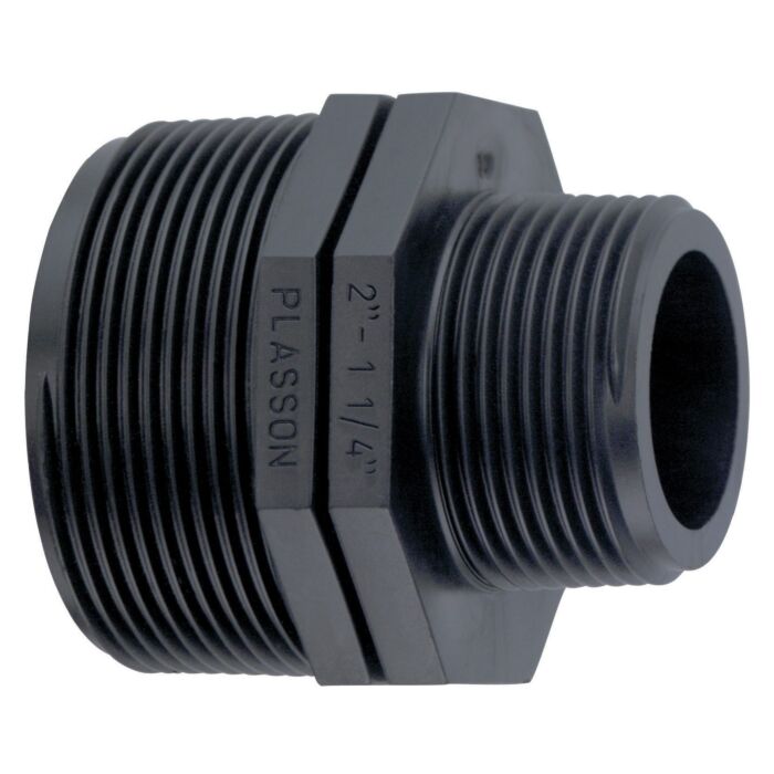 PP Verloopnippel 3/4 inch x 1/2 inch