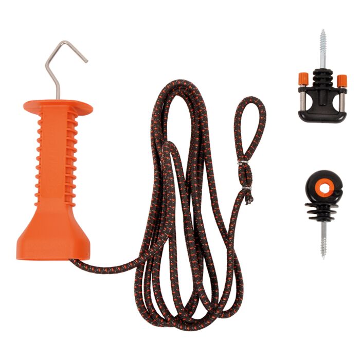 doorgangsset elastisch cord 3/6 meter terra doorgangsset elastisch cord 3/6 meter terra
