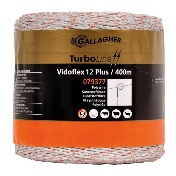 Gallagher Vidoflex 12 TurboLine Plus wit Gallagher Vidoflex 12 TurboLine Plus wit