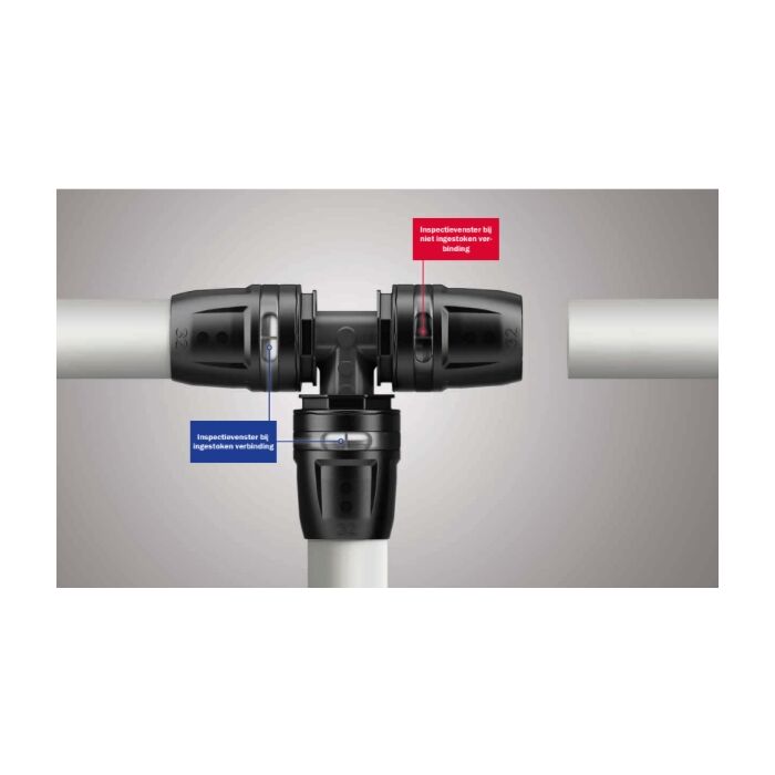 TECElogo afsluitplug PPSU 1x steek