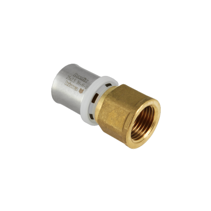 Bonfix Alu-pers koppeling binnendraad 25 mm x 1/2"