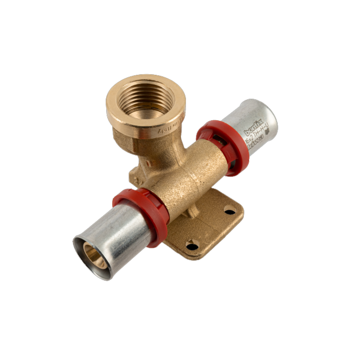 Bonfix Alu-pers muurplaat doorlopend