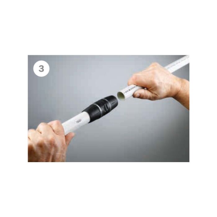 TECElogo afsluitplug PPSU 1x steek