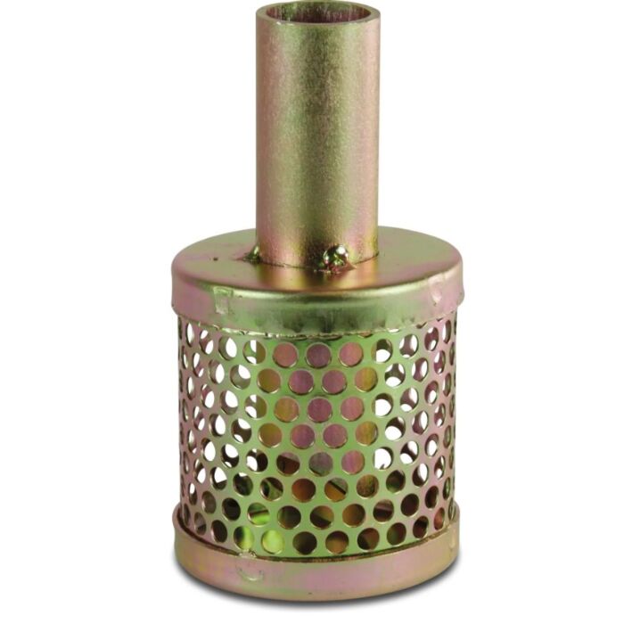 Zuigkorf staal gegalvaniseerd. Aanzuigkorf 38 mm