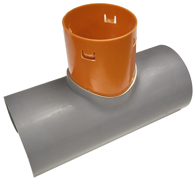 PVC klemzadel drainage 125 x 80 mm | PVCVoordeel