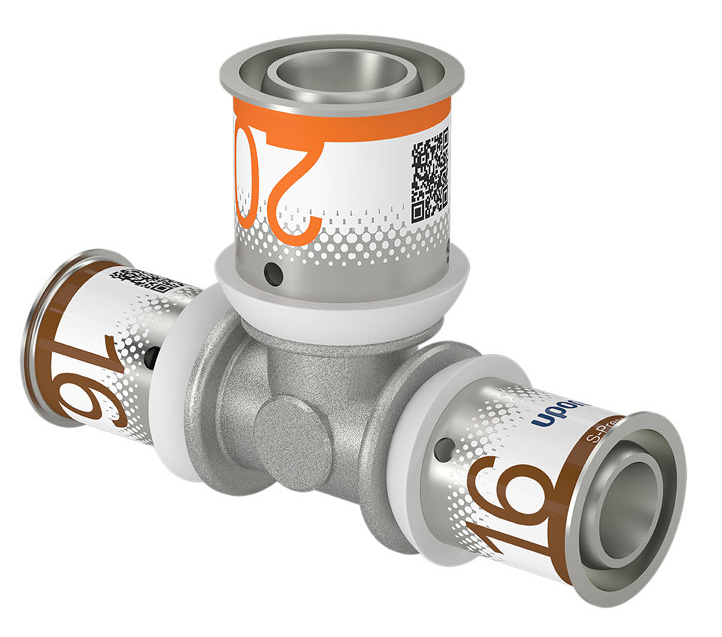 PP T-Stück 1 AG x AG x IG - Tavlit Verteiler mit O-Ring innenliegend