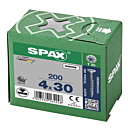 Spax spaanplaatschroeven T20 verzinkt 4 x 30 mm deeldraad 200 stuks thumbnail