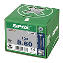 Spax spaanplaatschroeven T20 verzinkt 5 x 60 mm deeldraad 100 stuks thumbnail
