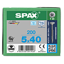 Spax spaanplaatschroeven T20 RVS A2 5 mm deeldraad thumbnail