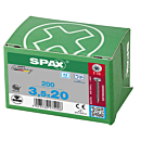 Spax spaanplaatschroeven T15 cilinderkop RVS A2 3.5 x 20 mm voldraad 200 stuks thumbnail