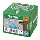 Spax vlonderschroeven T25 RVS A2 5 mm x 60 mm 100 stuks thumbnail
