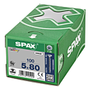 Spax spaanplaatschroeven T20 verzinkt 5 x 80 mm voldraad 100 stuks thumbnail