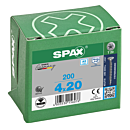 Spax spaanplaatschroeven T20 RVS A2 4 x 20 mm voldraad 200 stuks thumbnail