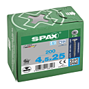 Spax spaanplaatschroeven T20 RVS A2 4.5 mm voldraad thumbnail
