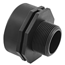 PP Soknippel 3/4" binnendraad x 1/2" buitendraad thumbnail