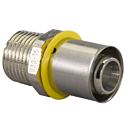 Uponor MLC-G gas perskoppeling buitendraad 20 mm x ¾" thumbnail