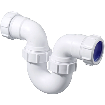 McAlpine stroomsifon P horizontaal 50 mm