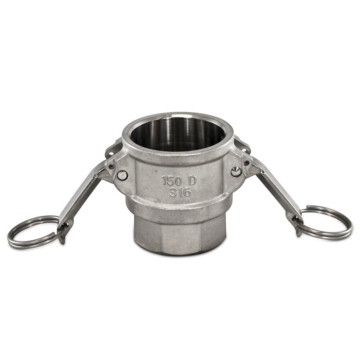 Camlock RVS snelkoppeling V-deel x binnendraad type D