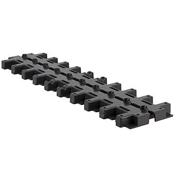 Nicoll Connecto 100 PVC  sleufrooster antraciet