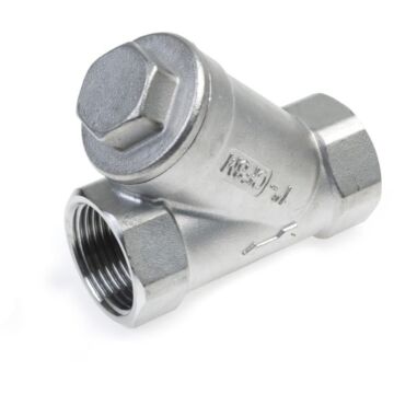 RVS Y-filter vuilvanger