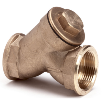 Tuxhorn messing horizontale terugslagklep, type 425, 2x binnendraad, 1¼"