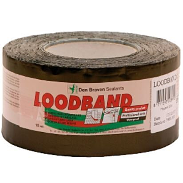 Zwaluw loodband 10 cm rollengte 10 meter