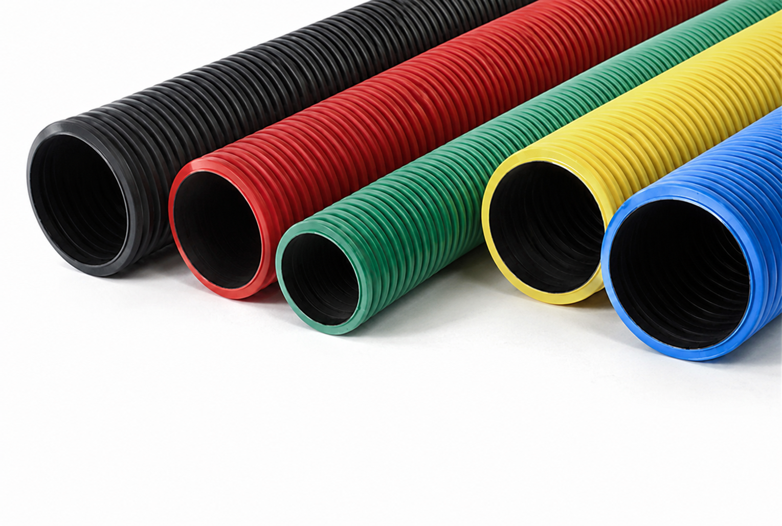 Verschillende kleuren mantelbuizen