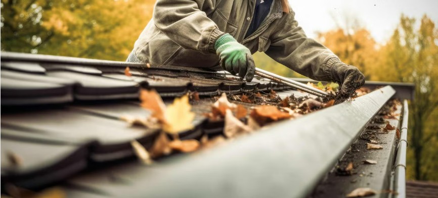 Dakgoot schoonmaken