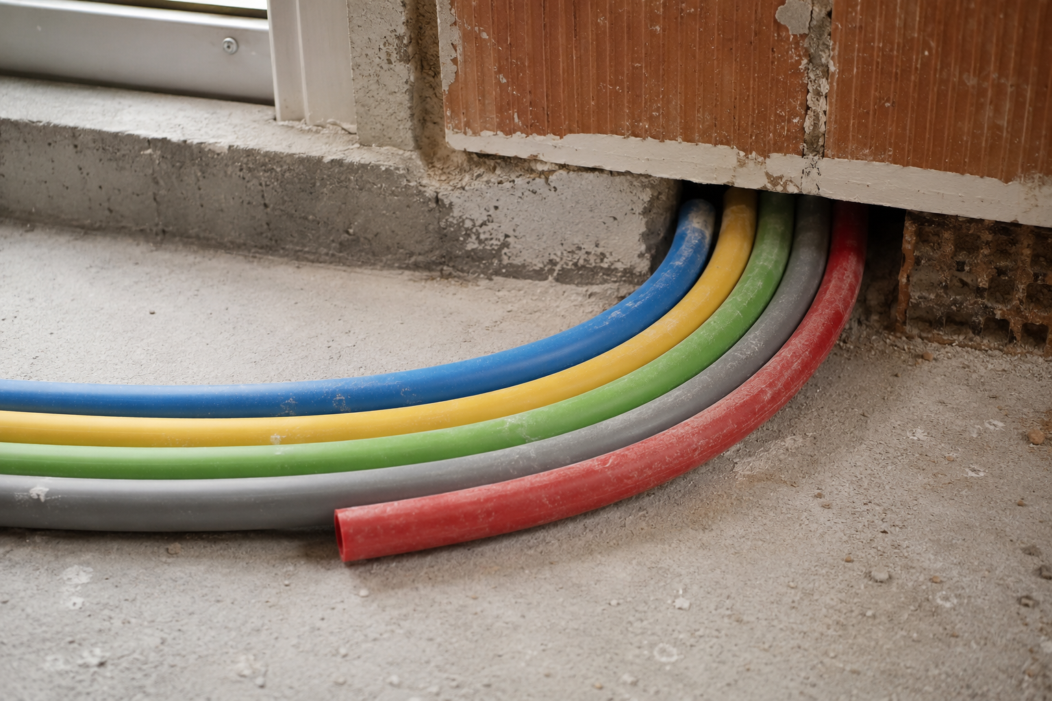 Radius van invoerbochten